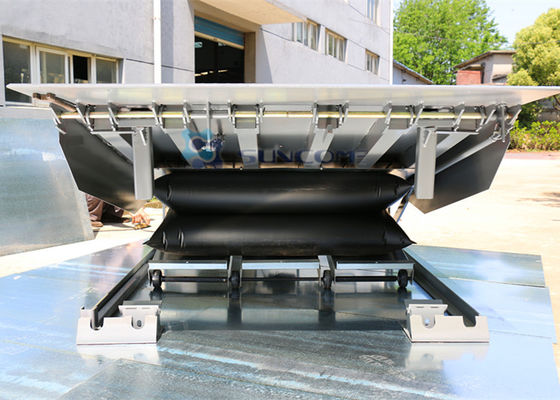 25000-45000 LBS Airbag Dock Leveler สําหรับประตูส่วน