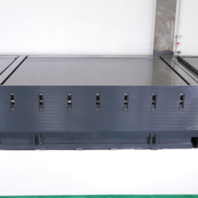 การบรรทุกความปลอดภัย Baffle โฟร์คลิฟท์ ไฮดรอลิก Dock Leveler 25000LBS