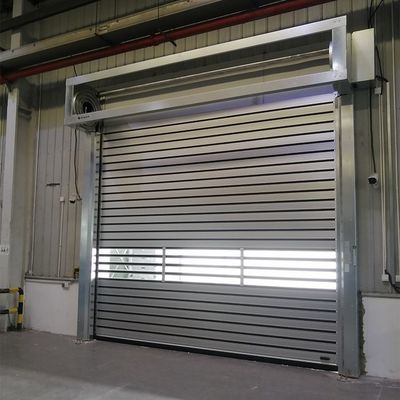 220V ขาวอัตโนมัติความเร็วสูง กลมปิดประตูสําหรับอุตสาหกรรมเคมี